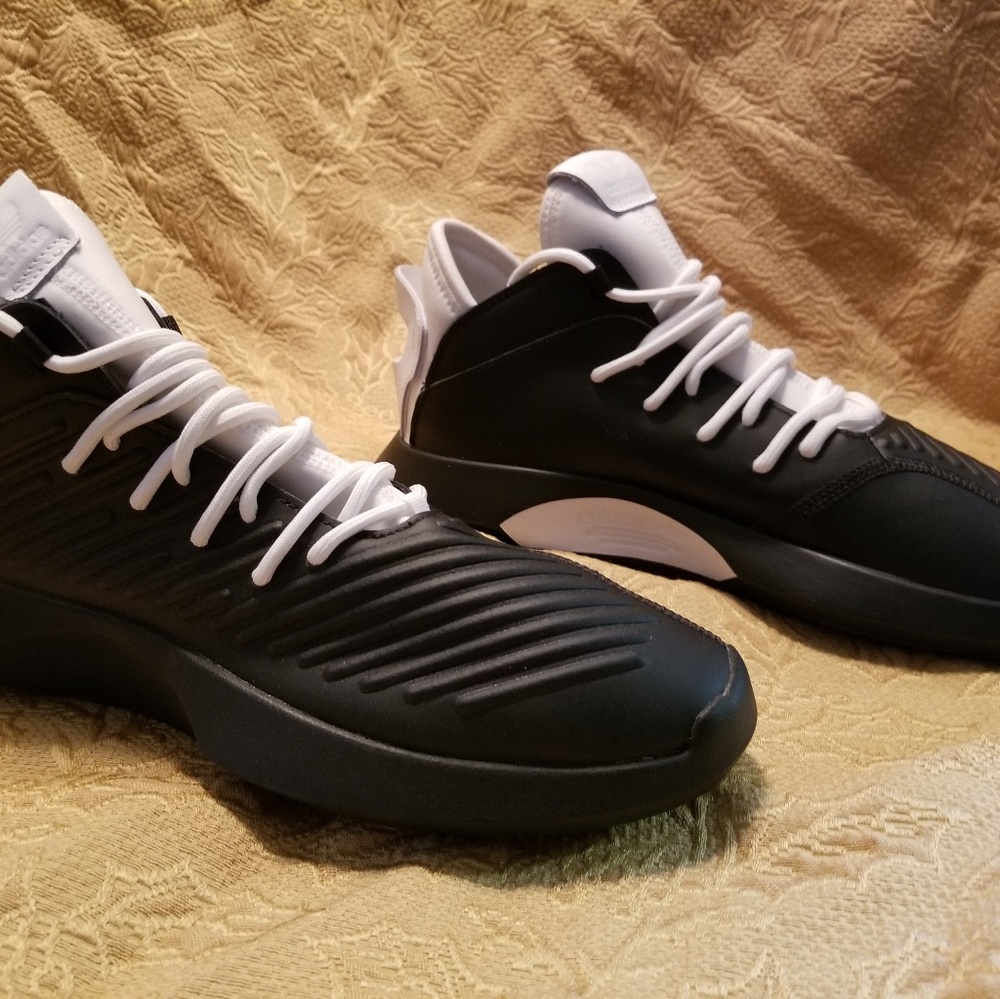 Adidas Crazy 1 Adv Black/White New